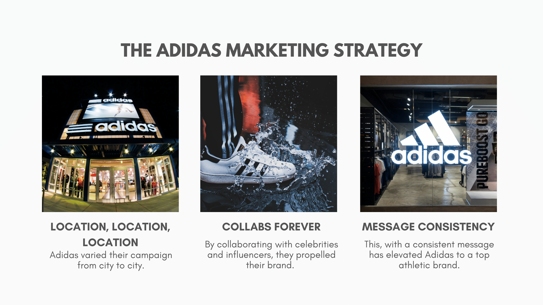 adidas competitive strategy